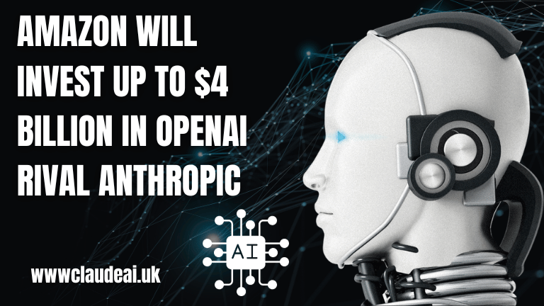 Amazon will invest up to $4 billion in OpenAI rival Anthropic [2023]
