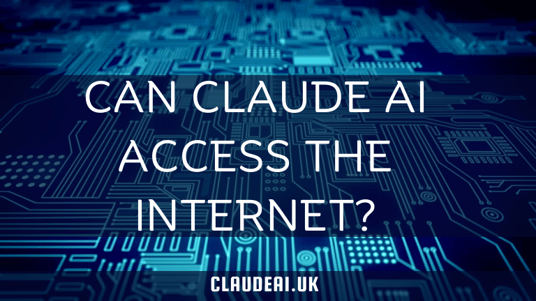 Can Claude AI Access the Internet? [2023]