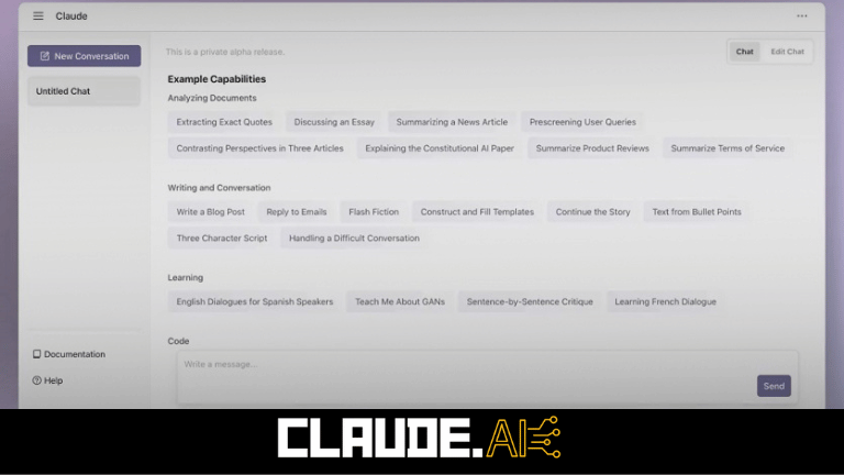 Claude AI Homepage [2023]
