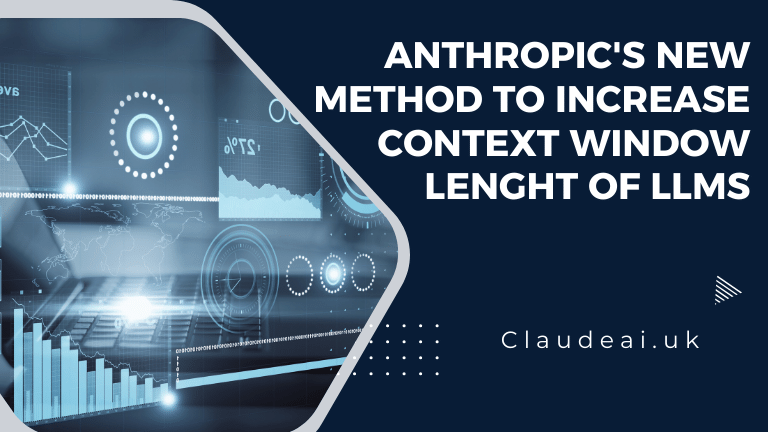 Anthropic's New Method to Increase Context Window Lenght of LLMs