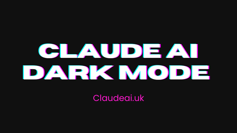 Claude AI Dark Mode