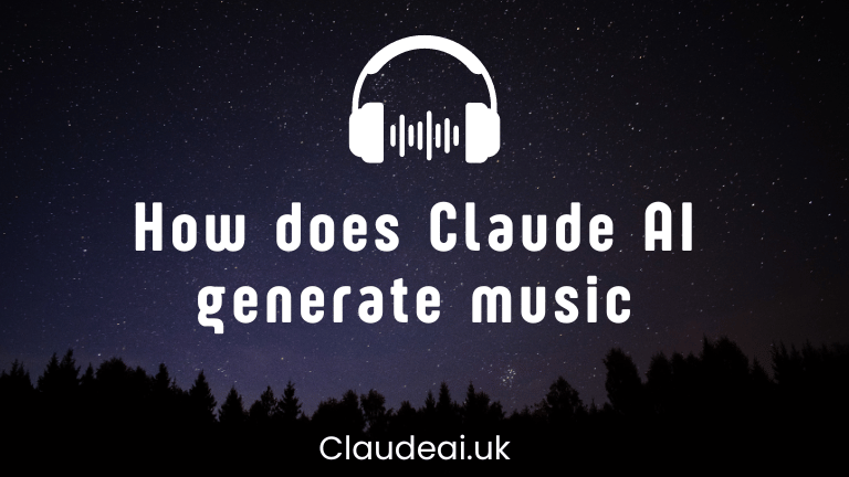 How does Claude AI generate music