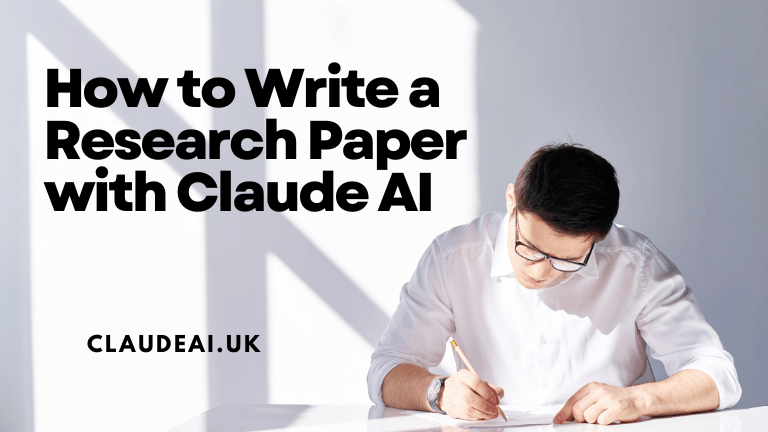 How to Write a Research Paper with Claude AI